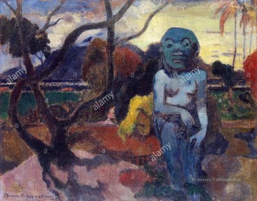 Rave te hiti aamy L’Idol postimpressionnisme Primitivisme Paul Gauguin Peinture à l'huile